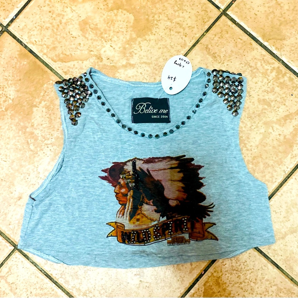 Material cotton blend studded comfortable to wear
